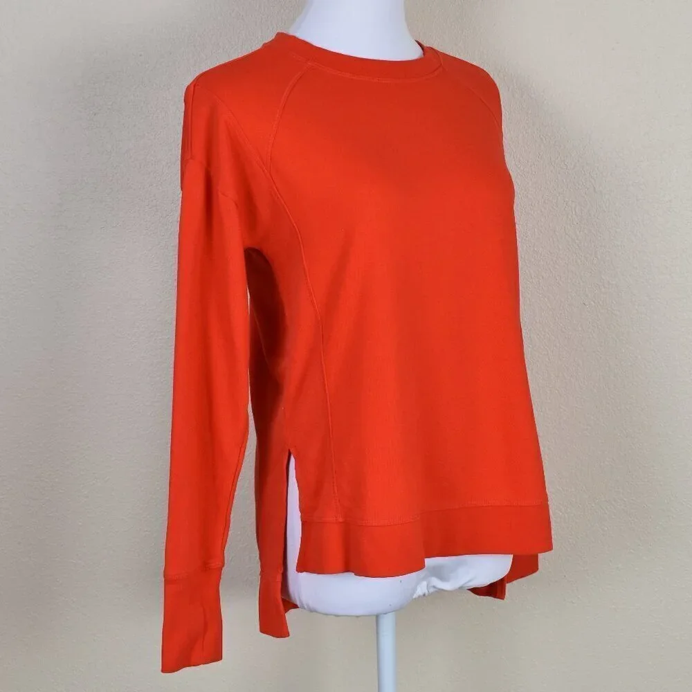 Sweaty Betty After Class Sweatshirt Orange XXS - Picture 6 of 7